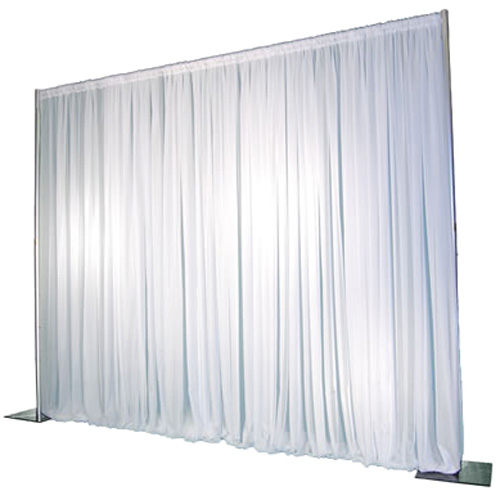 Pipe and Drape Rental - White - Pynx Productions