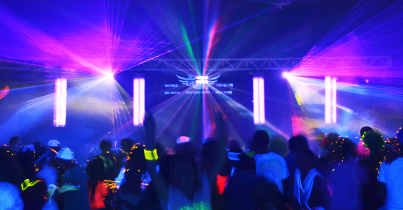 Neon Glow Show Pynx Productions DJ Services