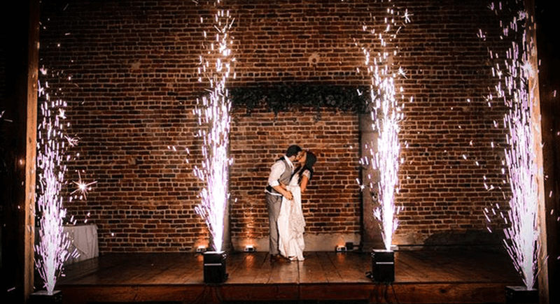 Pynx Productions Wedding Packages cold-sparks