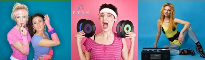 Pynx 80's Video Dance Party - 80's DJ
